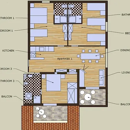 Damic アパート *